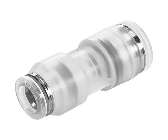 63-6996-56 Festo Pneumatic Straight Tube-to-Tube Adapter, Push In 6 mm NPQP-D-Q6-Q4-FD-P10