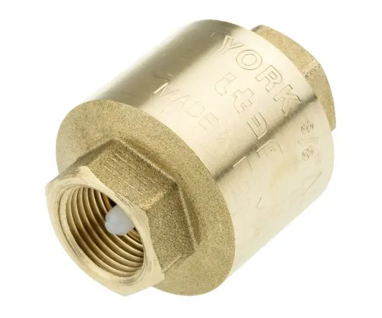 63-6671-08 RS PRO Brass Single Non Return Valve 3/8 in BSPP 486-170