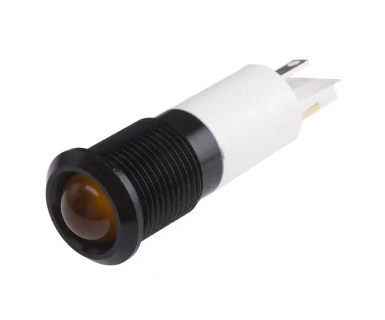 63-6585-66 RS PRO Orange neon Indicator, 240 V, 14.5mm Mounting Hole Size, Solder Tab Termination, IP40 209-232