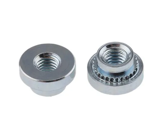 63-6733-54 RS PRO Clear Passivated, Zinc Steel Clinch Nut, M3 827-619