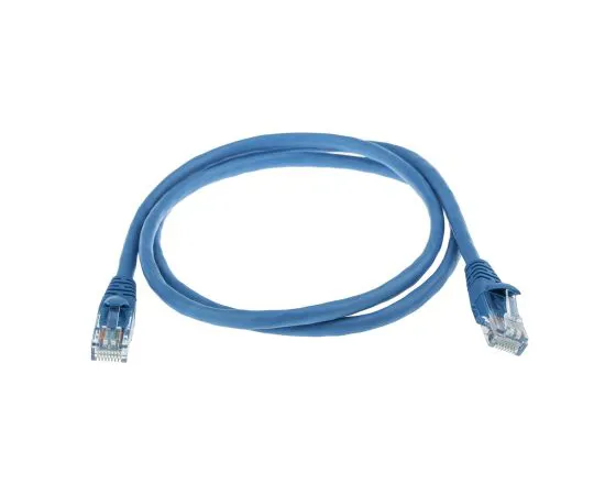 63-6704-40 RS PRO Blue PVC Cat5e Cable U/UTP, 1m Male RJ45/Male RJ45 Terminated 557-480