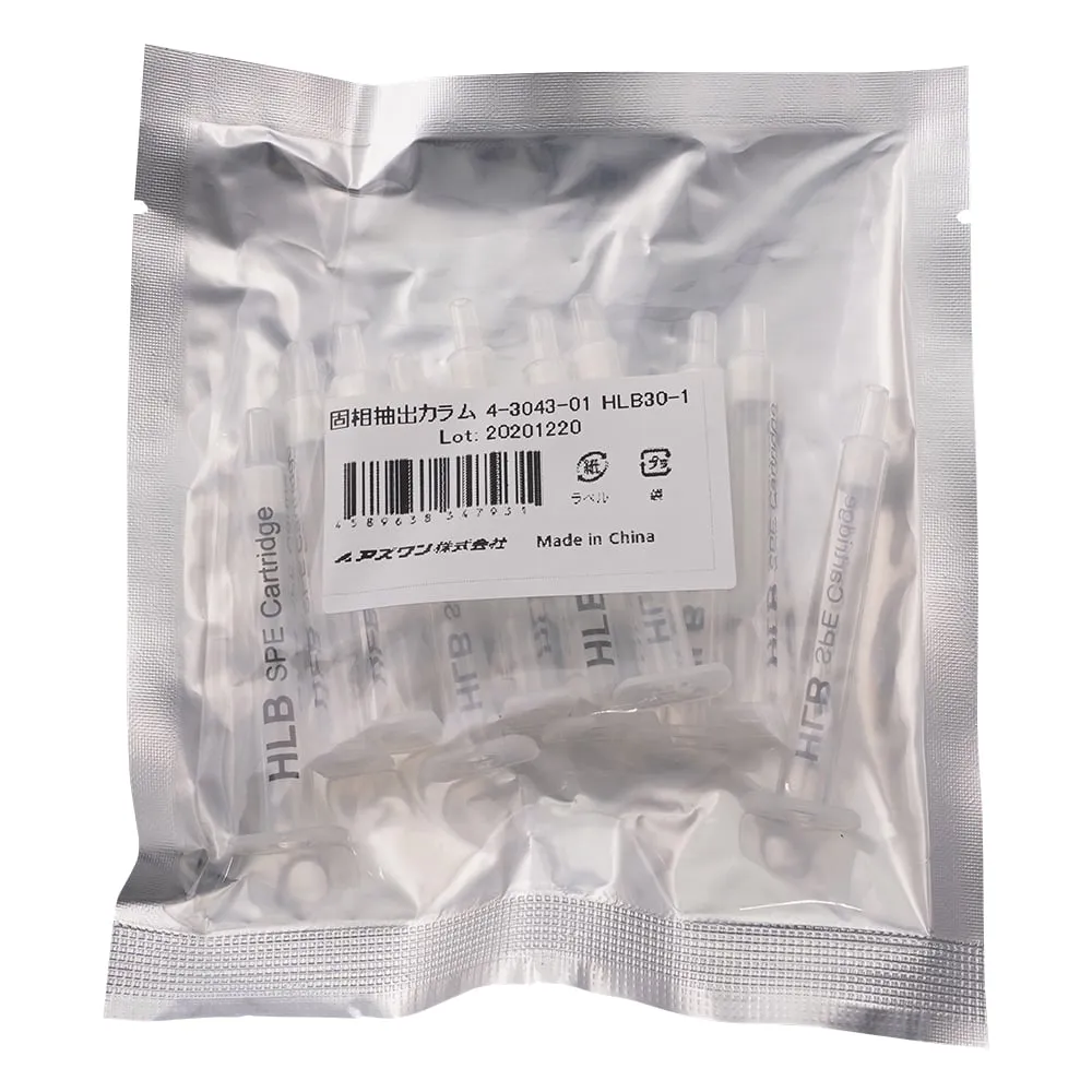 4-3043-01　［Discontinued］Solid-phase Extraction Column (Polymer-Based HLB) 30 mg/1 mL 100pcs　HLB30-1