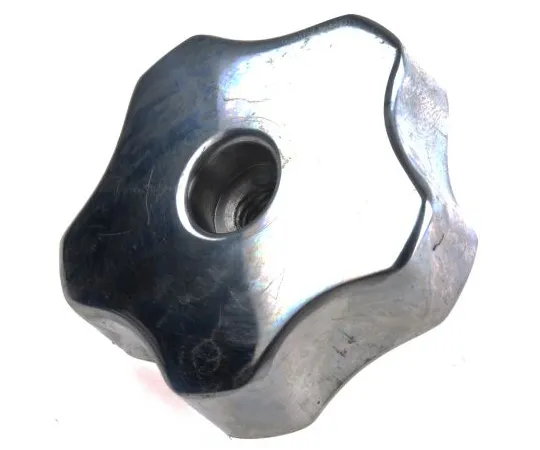 63-6666-61 RS PRO Silver Multiple Lobes Clamping Knob, M6 478-422