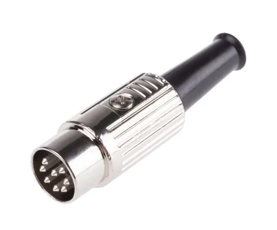 63-6674-44 RS PRO 8 Pole Din Plug, 1A, 100 V ac 491-061