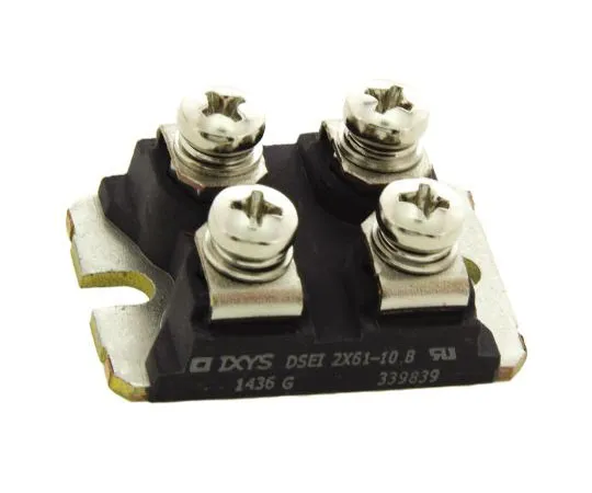 63-7351-93 IXYS 1000V 60A, Dual Silicon Junction Diode, 4-Pin SOT-227B DSEI2X61-10B DSEI2X61-10B