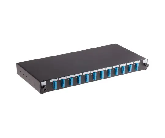 63-6790-48 RS PRO Single Mode Duplex Fibre Optic Patch Panel With 12 Ports Populated, 1U 121-3966
