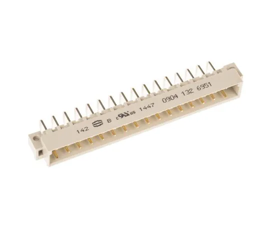 63-6668-94 DIN 41612 Connector Male 32 Pole 2 Row 5.08 mm pitch 09041326951
