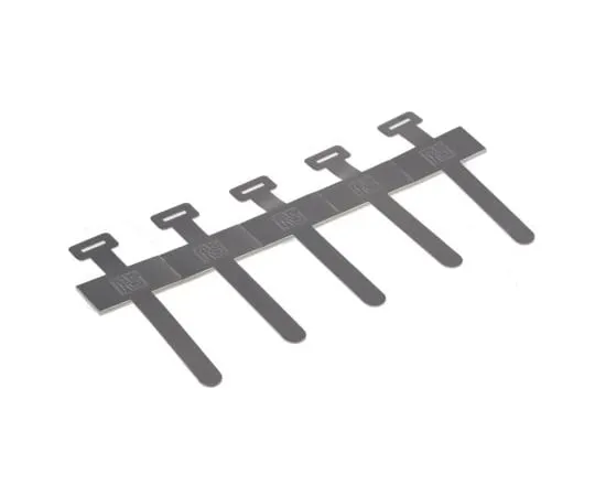 63-6664-75 RS PRO Cable Clip Natural Self Adhesive Aluminium Buckle Clip, 13mm Max. Bundle 475-148