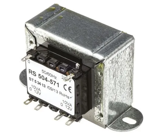 63-6680-52 RS PRO 20VA 2 Output Chassis Mounting Transformer, 12V ac 504-571