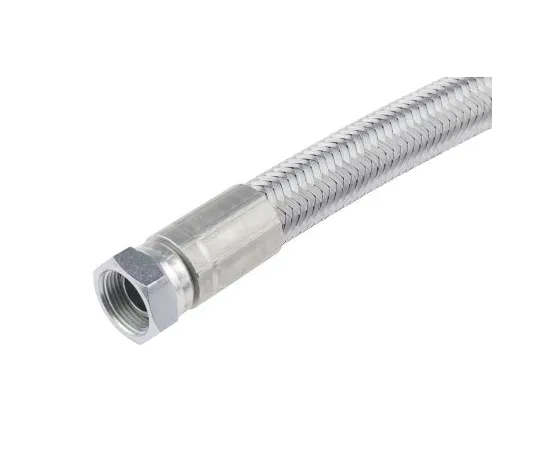 63-6763-40 500mm Galvanized Steel Wire Hydraulic Hose Assembly, 85bar Max Pressure 110-3281