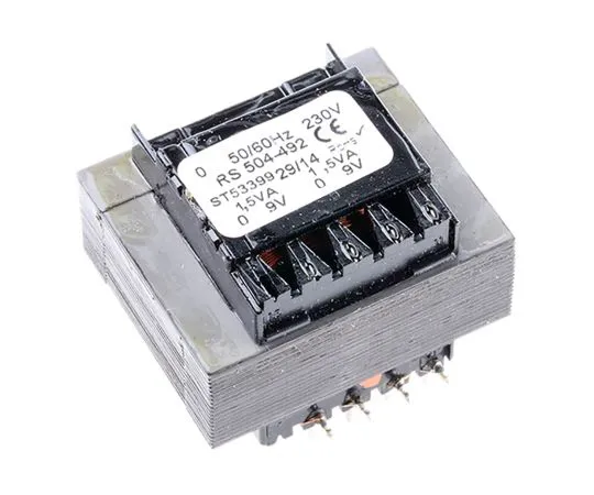 63-6680-39 9V ac 2 Output Through Hole PCB Transformer, 3VA 504-492
