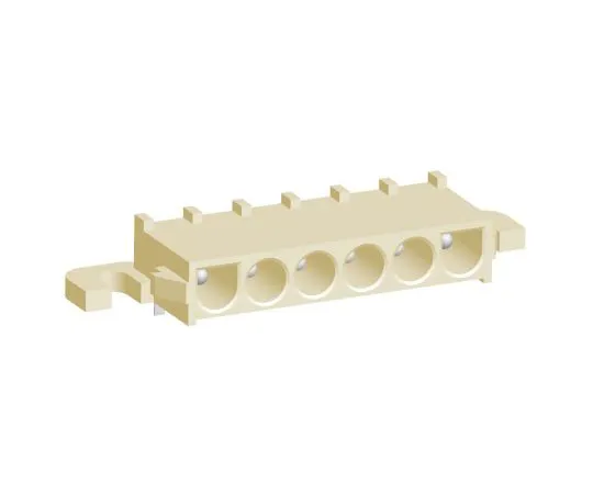 63-6938-90 Headers for connecting boards Maiten lock 6 poles 6.35 mm 1 row right angle 1969812-1