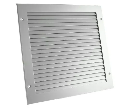 63-6646-25 Silver Aluminium Grille, 347 x 347mm 432-823