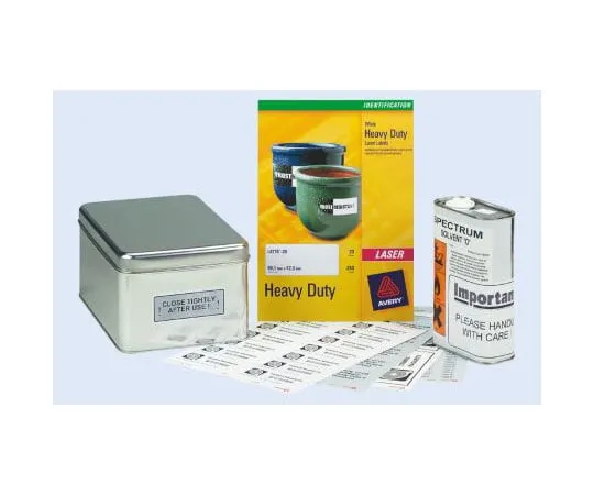 63-7326-11 Avery Silver Address Label, 45.7 x 21.2mm, Pack of 20 L6009-20