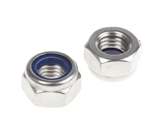 63-6694-23 RS PRO, M12, Plain Nylon Insert Lock Nut 521-973