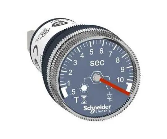 63-7038-57 Schneider Electric Single Timer Relay, Screw, 0.5 → 10 s, 110 → 230 V ac/dc XB5DTGM2
