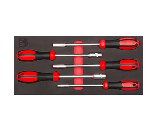 63-6978-86 RS Pro Standard Hexagon Nut Driver Set 5 Piece 125-3062