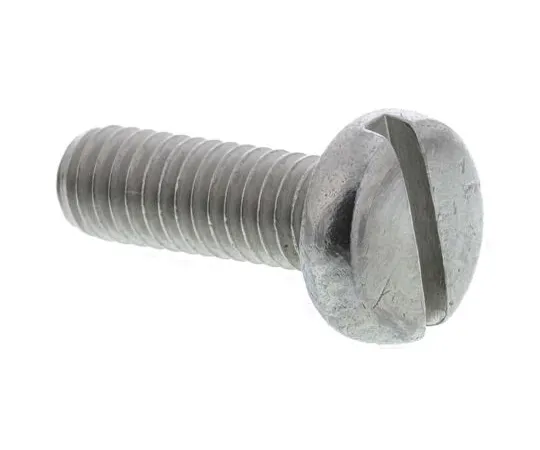 63-6695-40 RS PRO, M4 Pan Head, 12mm Stainless Steel Slot A2 304 Plain 527-038