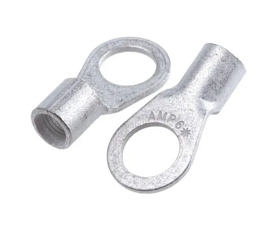 63-6623-64 Non-Insulated Round Crimp Terminal Solostrand Internal Diameter: 10.5 mm Stud Diameter: M 10 6 AWG to 6 AWG 160032