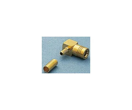63-7323-22 Amphenol Right Angle Cable Mount Type 43 Connector Plug, Crimp Termination, RG179/U, RG187 A/U SMZ6112A6-3GT30G-6-75