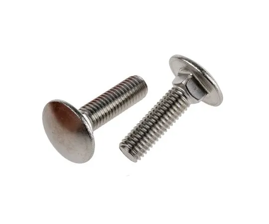 63-6833-68 Plain Stainless Steel Coach Bolt, M10 x 40mm 122-4436