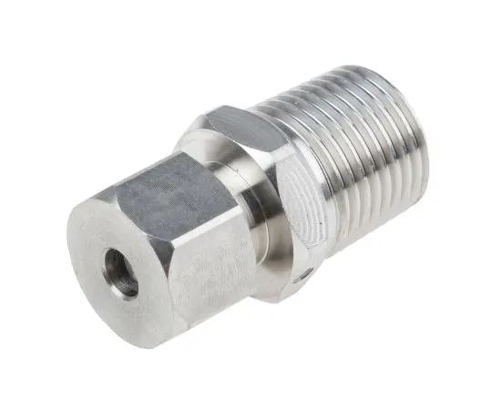 63-6899-10 RS PRO Thermocouple Compression Fitting for use with Thermocouple With 6mm Probe Diameter, 1/2 NPT 123-5578