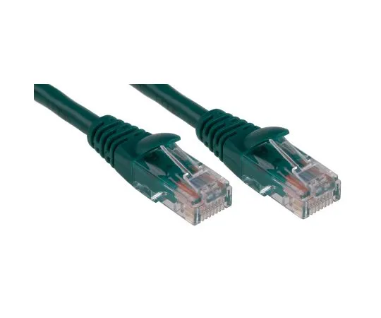 63-6702-95 RS PRO Green PVC Cat5e Cable U/UTP, 10m Male RJ45/Male RJ45 Terminated 556-540