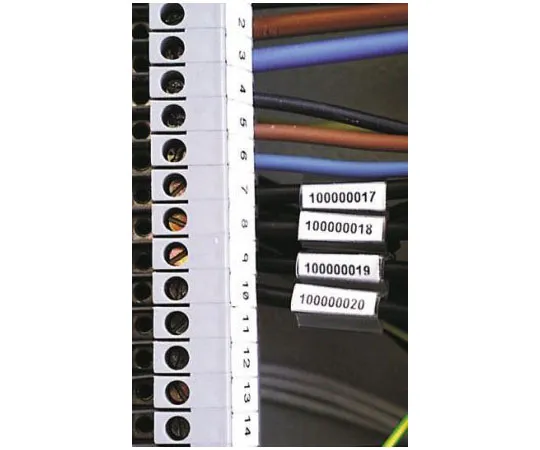 63-7335-46 Brady Wire Marking Carrier for Wire Marking Inserts 30mm DMC-2/4-30
