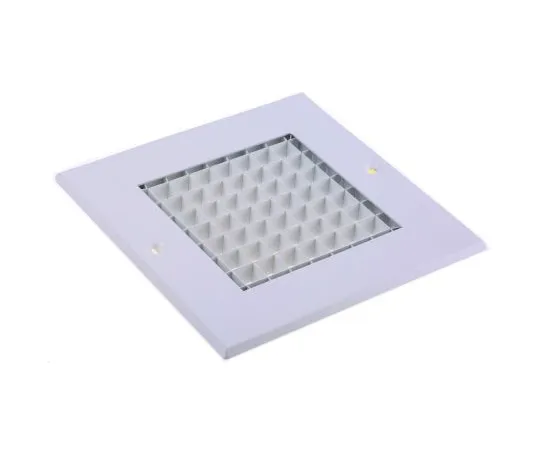 63-6646-13 White Aluminium Grille, 125 x 125mm 432-659