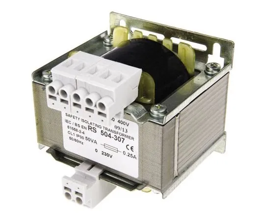 63-6680-24 RS PRO 50VA Isolating Transformer, 230 V ac, 245 V ac, 400 V ac, 415 V ac Primary 1 x, 230V ac Secondary 504-307