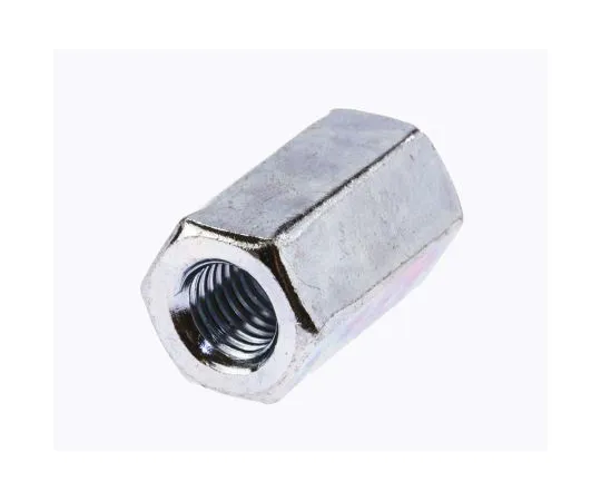 63-6610-17 30mm Bright Zinc Plated Steel Coupling Nut, M10 276-544