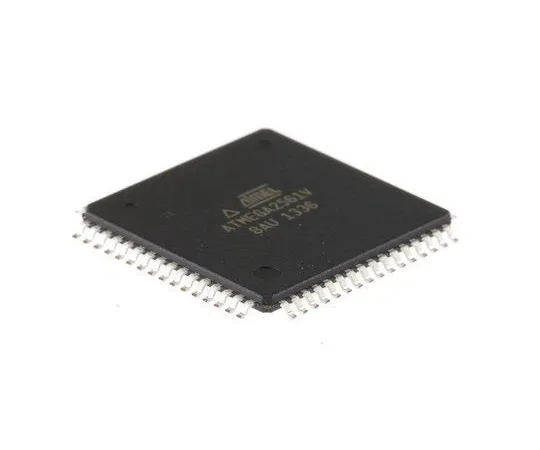 63-7015-52 Microchip Technology ATMEGA2561V-8AU, 8bit AVR Microcontroller, 8MHz, 256 kB Flash, 64-Pin TQFP ATMEGA2561V-8AU