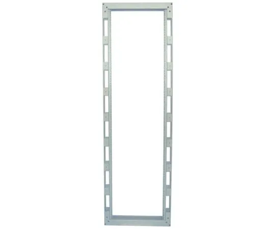 63-6696-53 12U Server Rack With Steel 2-Post Frame in Grey 529-019