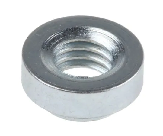 63-6733-58 RS PRO Clear Passivated, Zinc Steel Clinch Nut, M5 827-669