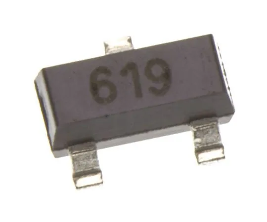 63-7348-50 Diodes Inc FMMT619TA NPN Transistor, 2 A, 50 V, 3-Pin SOT-23 FMMT619TA