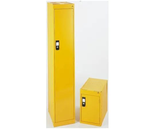 63-6726-19 RS PRO 1 Door Steel Yellow Locker, 480 mm x 300 mm x 450mm 763-464