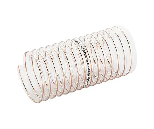 63-6994-55 Merlett Plastics PUR 10m Long Clear Flexible Ducting Reinforced, 200mm B*** Radius 9130552000010