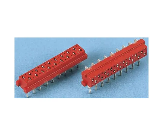 63-7333-54 TE Connectivity Micro-MaTch Series 2.54mm Pitch 8 Way 2 Row Right Angle PCB Socket, Through Hole, Solder Termination 7-215460-8