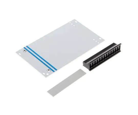 63-6678-34 Front Panel, 3U, 14HP, Grey, Aluminium 500-746