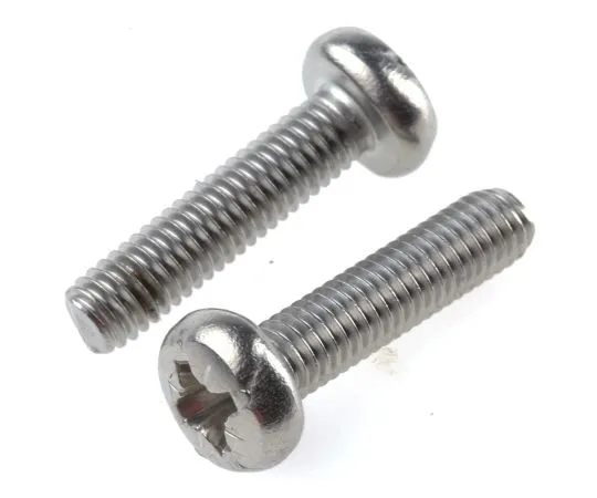 63-6696-47 RS PRO, M6 Pan Head, 25mm Stainless Steel Pozidriv A2 304 Plain 528-930