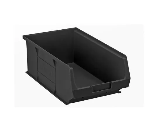 63-6810-85 Anti-Static, Conductive Carbon, Polypropylene ESD Bin, 350 x 205 x 132mm 121-8486