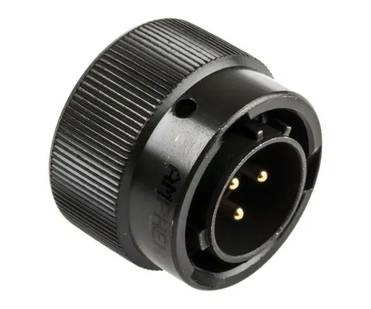 63-6651-09 MIL Standard Round Connector 62 GB Series Male 3 Pole 62GB-56T12-03PN