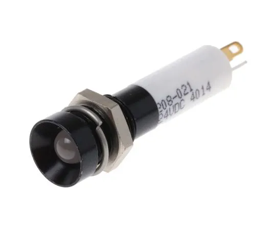 63-6584-62 RS PRO Green, Red, Yellow Indicator, 24 V dc, 8mm Mounting Hole Size, Solder Tab Termination 208-021