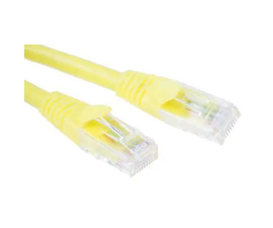 63-6704-30 RS PRO Yellow Cat6 Cable, U/UTP, Male RJ45/Male RJ45, Terminated, 1m 557-402