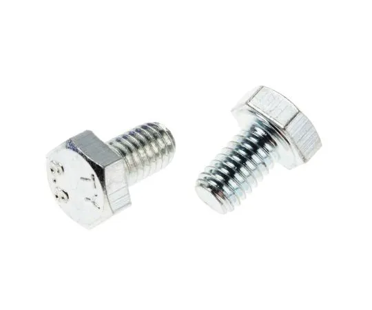 63-6695-14 Zinc plated & clear Passivated Steel Hex M6 x 10mm Set Screw 525-852