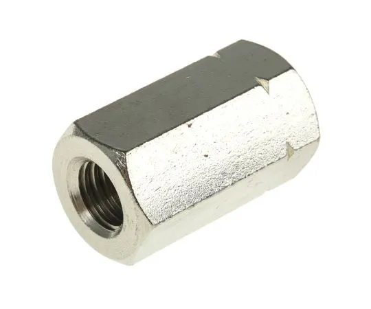 63-6733-02 30mm Plain Stainless Steel Coupling Nut, M10, A2 304 825-281