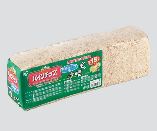 3-5171-01　［Discontinued］Compression Pine Tip Bedding for Small Animal Breeding　4L