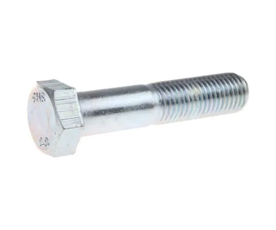 63-6612-28 Clear Passivated, Zinc Steel Hex Bolt, M16 x 75mm 279-919