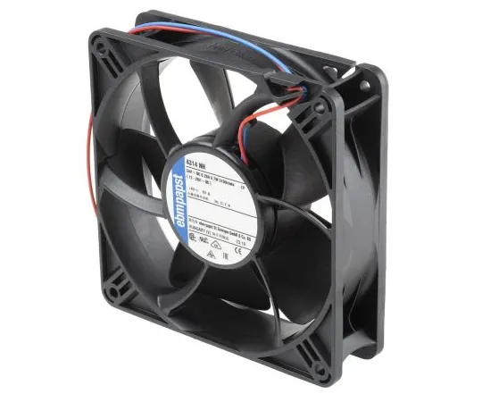 63-6975-07 ebm-papst 4314 Series Axial Fan, 119 x 119 x 32mm, 285m³/h, 10W, 24 V dc 4314NH