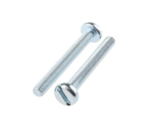 63-6614-53 RS PRO, M6 Pan Head, 50mm Steel Slot Bright Zinc Plated 290-095